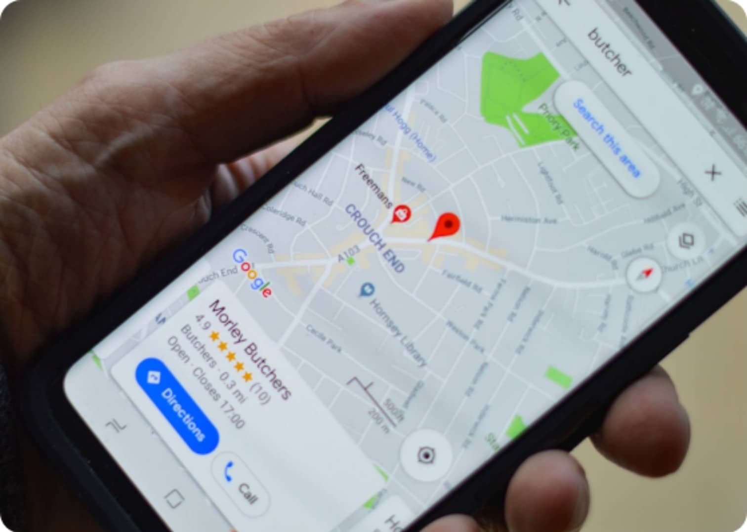 Google Maps search in the AI era